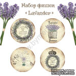 Набор фишек от Mona Design - &quot;Lavander&quot; - ScrapUA.com