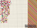 Лист двусторонней скрапбумаги от Kaisercraft - Hopscotch Collection - Marvellous, 30,5х30,5 см - ScrapUA.com