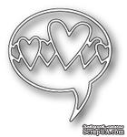 Нож для вырубки от Poppystamps - Heart Word Balloon - ScrapUA.com