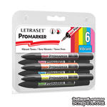 Набор маркеров ProMarker Collectors Set 1 - Vibrant Tones (6 маркеров), PMCSVIB - ScrapUA.com