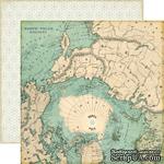 Лист двусторонней бумаги от Echo Park - North Pole Paper - ScrapUA.com