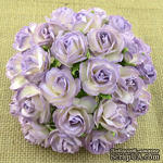 Цветок дикой розы - сиреневый с белым, 30 мм, 1 шт. - ScrapUA.com