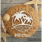 Чипборд ScrapBox - островок в круге Summer time Hf-069 - ScrapUA.com