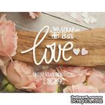 Чипборд ScrapBox - Надпись Love - ScrapUA.com