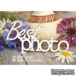 Чипборд ScrapBox - надпись Best Photo Hi-180 - ScrapUA.com