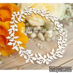 Чипборд ScrapBox - Венок лиственный маленький Hr-082 - ScrapUA.com