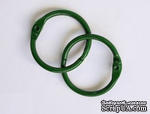 Кольца для альбомов, 2 шт., цвет: зеленый 40 мм SCB 2504740 - ScrapUA.com