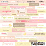 Лист односторонней бумаги от Scrapmir - Надписи (UKR) - Doll Baby, 20х20см  - ScrapUA.com