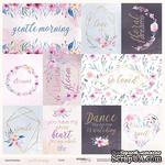 Лист односторонней бумаги от Scrapmir - Cards из коллекции Gentle Morning, 30x30 см - ScrapUA.com