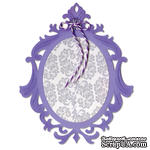 Лезвие Sizzix - Sizzix Thinlits Die - Frame, Ornate Oval - ScrapUA.com