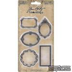 Набор металлических рамочек Tim Holtz - Idea-Ology - Metal Deco Frames - ScrapUA.com