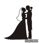 Акриловый штамп Wedding Stamp VE006d Жених и невеста, размер 2,3*2,7 см - ScrapUA.com