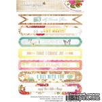 Набор наклеек Webster&#039;s Pages - Strawberry Fields - Sentiment Stickers - ScrapUA.com