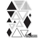 Штампы от Memory Box - Equal Triangle clear stamp set - ScrapUA.com