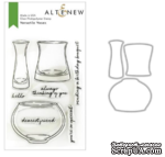 Штампы + Ножи для вырубки от Altenew - Versatile Vases Stamp &amp; Die Bundle, 8 штампов + 3 ножа - ScrapUA.com