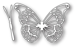 Нож для вырубки от Memory Box -  DIES- Willoughby Butterfly Wings