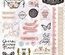 Висічки і наліпки Prima - Apricot Honey - Cardstock Ephemera, 51 шт.