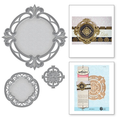 Ніж для вирубки від Spellbinders - Art Deco - Savory Decorative Accent