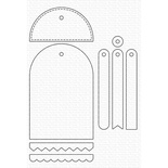 Ніж для вирубки My Favorite Things - Gift Tag Die-namics