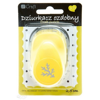 Дірокол фігурний 2,5см СТІВЕНА ВЕТКА, TM dpCraft (Dalprint)