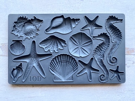 Молди від IOD - Sea Shells 6x10 Decor MouldsTM, 15x26 см