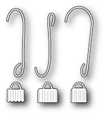 Ножі від Memory Box - Dies - Ornament Hooks and Caps