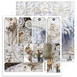 Аркуш скрап-паперу ABstudio - Scrapbooking paper "Rustical journey" sheet A magical moment - 30x30см