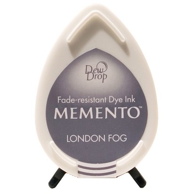 Чорнило для штампінгу Tsukineko - Memento Dew Drops London Fog