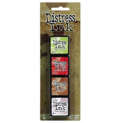 Набір штемпельних подушок Ranger - Distress Mini Ink Kit - Kit 11