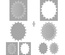 ЦІНУ ЗНИЖЕНО! Ніж для вирубки Tonic StudiOs-Simplicity Verso — Diamond Swing Oval Die Set, 5шт.ук