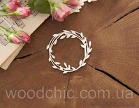 Чіпборд Вінок з гілками від WOODchic, 6см