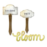 Ножі від Sizzix - Sizzix Bigz Die - Phrase, Bloom & Plant Markers