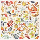 Аркуш з картинками для вирізання Colors of Autumn, ТМ Фабрика Декору