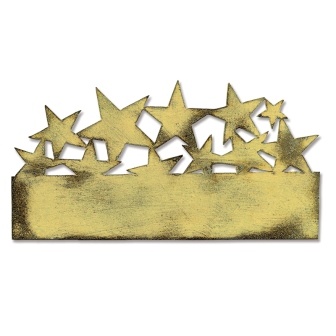 Ніж для вирубки Sizzix On the Edge Die - Star Cluster, 1 шт.