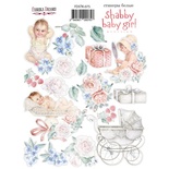 Набір наліпок (стікерів) 075 Shabby baby girl Redesign 1, ТМ Фабрика Декору