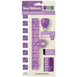Інструмент від We R Memory Keepers - Sew Ribbon Punch & Stencil - Flower
