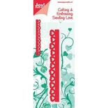 Ніж для вирубки Joy! Crafts & Embossing Die - Small Heart Border