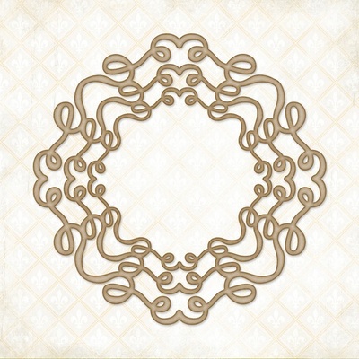 Чіпборд Blue Fern StudiOs-Doodle Circle Frame