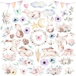Набір картинок для вирізання Sweet Bunny 20x20,sм, ТМ Фабрика Декору
