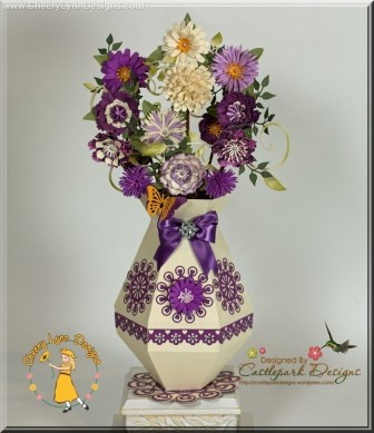 Ножі для вирубки від Cheery Lynn Designs - Kissimmee Doily w/ Angel Wing - DL242