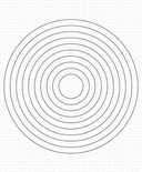 Ніж для вирубки My Favorite Things - A2 Circle STAX Die-namics, 10 штук
