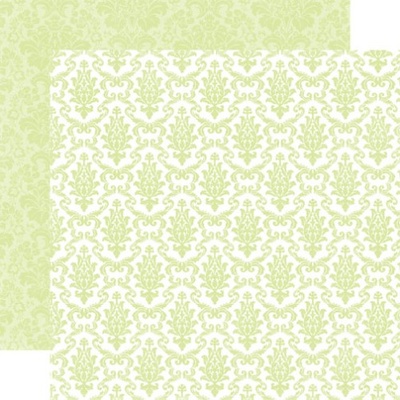 Аркуш скрап-паперу Echo Park - Sprig Damask, 30x30 см
