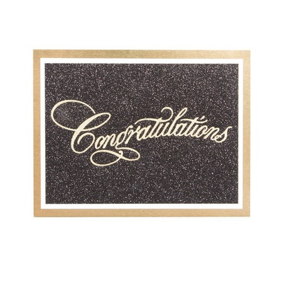 Пластини для фольгування від Spellbinders - Copperplate Script Congratulations