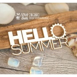 Чіпборд ScrapBox — напис Hello summer Hi-285