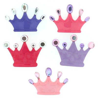 Набір декоративних ґудзиків Dress It Up - Princess Crowns