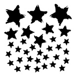 Маска The Crafter's Workshop - Mini Template Star Fall, 15х15см
