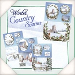 Заготовки для листівки від Flower Soft - Winter Country Scenes