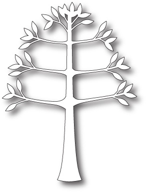 Ніж для вирубки від Memory Box - Dies - Open Branch Tree