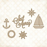 Чіпборд Blue Fern StudiOs-Sail Away