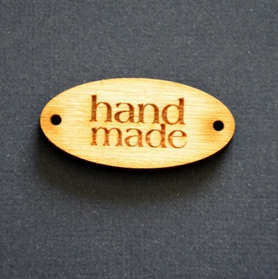 Деревʼяна фігурка WOOD-087 - Hand Made 3, 1 штука